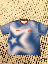 Lotto Vintage USA Soccer Jersey XL 🇺🇸 picture