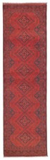 Vintage Hand-knotted Runner Rug 2'8