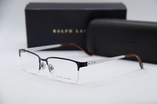 NEW RALPH LAUREN RL 5089 9119 BLUE GUNMETAL AUTHENTIC FRAMES EYEGLASSES 54-18 picture