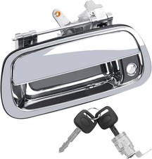 Chrome Tailgate Liftgate Handle w Lock Cylinder Keys for 2000-2006 Toyota Tundra picture