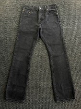 Vintage Levi’s 517 Jeans Bootcut 29 x 32 Faded Black Denim y2k Cowboy Rodeo picture