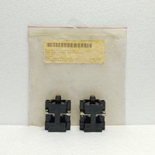 CUTLER HAMMER 10250H CONTACT BLOCK 1 NC 600V SERIES A LOT OF 2 SHIP SURPLUS picture