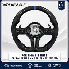Carbon Fiber M Steering Wheel For BMW F20 F30 F32 F21 F15 F22 F25 F16 M2 M3 M4 picture