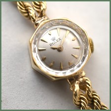 VITAGE ROLEX 14K SOLID YELLOW GOLD 20.4 GRAM LADIES WATCH picture