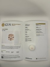 Padparadscha Sapphire, No Heat, 0.97ct – GIA Certified, Eye Clean Cushion picture