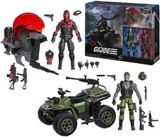 G.I. Joe - Classified Series - #218, Snake Eyes & Varmint ATV Vs. Stealth Viper picture