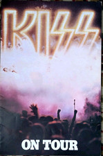 Vintage 1976 KISS Tour Book Concert Program Rock & Roll Over INTACT IRON-ON EX picture