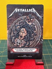 Metallica FANCARD M72 European Tour 05.09.2026 Athens Greece Olympic Stadium POP picture