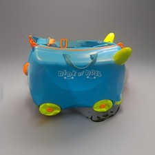 Trunki - Melissa & Doug, Terrance Blue Kids’ Children’s Ride On Rolling Suitcase picture