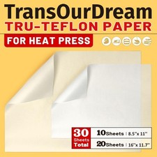 30 Pack PTFE Teflon Paper 16×11.7