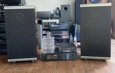 Vintage MGA Mitsubishi Electric Model SS-200 Speaker System 8ohms 30W Japan picture