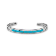 Native American Kingman Turquoise Cuff Bracelet picture