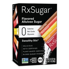 RxSugar Swealthy Stix | 30 Zero Sugar Candy Sticks Packs | Allulose sweetener... picture