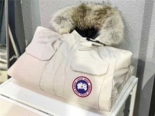 White Canada Goose 08 Style Hooded Down Parka Unisex Warm Windproof Outdoor Wint picture