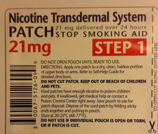 Habitrol Nicotine Transdermal System Patch 21 mg Step 1, 28 PATCHES (OUT OF BOX) picture