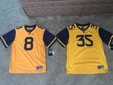 NIKE West Virginia Mountaineers Youth Jersey Shirt new WVU picture