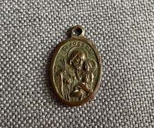 Vintage St Joseph Jesus medal Oratoire DuMont Royal Montreal Quebec Canada 1960s picture