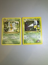 Koga's Beedrill Gym Challenge Holo Pokemon TCG (HP) + XY Evolutions Beedrill picture