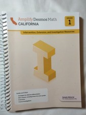 Amplify Desmos Math California Intervention, Extension... Grade 1 picture