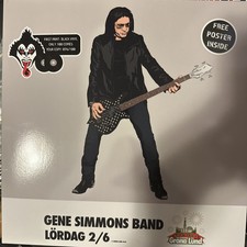 The Gene Simmons Band Live 2018 - Kiss - 2LP Vinyl Gatefold With Poster picture