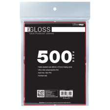 Ultra PRO Gloss Standard Deck Sleeves Protector High Clarity Organizer 500 Ct picture