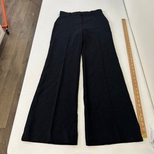 Wilfred Aritzia Black Wide Leg High Rise Dress Pants Trousers Size 4 picture
