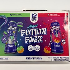 Alani Nu Potion Pack Witch's Brew & Ruby Apple 12 fl oz 12 Pack New Sealed picture