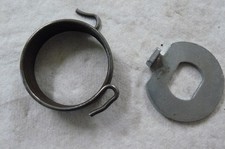Triumph Tiger Cub T20 NOS. Kick start spring and plate 57-1162/3 picture