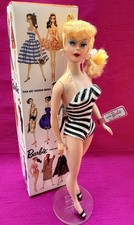 Vintage Mattel Early 1960’s Ponytail Barbie Doll, with Orig. S/S & More ~Beauty picture
