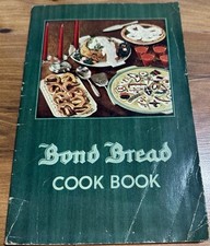 Vintage 1935 Bond Bread Cook Book, General Baking Co. Stuffed Bacon Rolls, Pies picture