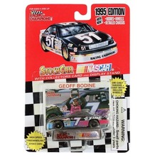 Racing Champions 1995 NASCAR Geoff Bodine 7 Exide Diecast Stock Car 1:64 01153 picture