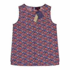 NWT J. CREW Liberty Fabric Sleeveless Tank Shirt Top 0 Betsy Ann Floral H4646  picture