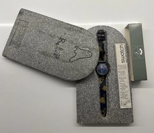 IN ORIGINAL TOMBSTONE Vintage 1998 Swatch Gent Watch Geisterstund Model GB192 picture