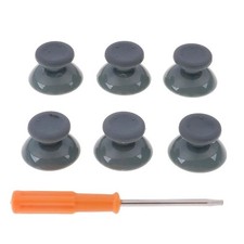 7pcs Gray 3d Analog Stick for Xbox 360 Controller Thumbsticks Caps picture