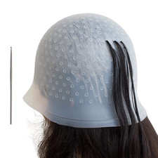 Pre Holes Highlighting Cap Reusable Bleaching Silicone Hair Highlight Cap picture