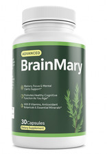 Brain Mary Mind Memory Cognitive Advanced Support BrainMary 30 Capsules picture