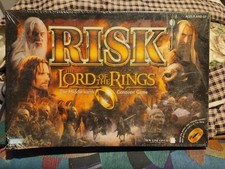 RISK Lord of the Rings Middle Earth Conquest Board Game 2002 NEW Factory Sealed picture