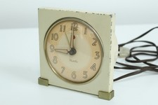 Vintage Westclox Logan S5-F Electric Alarm Clock Art Deco Parts Repair picture