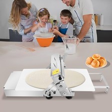 Manual Dough Sheeter 0-25mm Pizza Dough Roller Sheeter Hand Press Thickness Adj. picture
