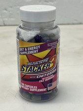 Stacker 3 Metabolizing Fat Burner with Chitosan Capsules, 100-Count Bottle 10/28 picture
