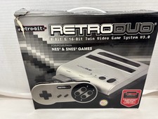 Retro-Bit RetroDuo V3.0 NES SNES Console Super Mario World 2 Controllers Box picture