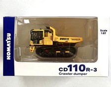 Komatsu Official Diecast Model CD110R-3 Rotating Tracked Dumper / 1:87 Pre-order picture