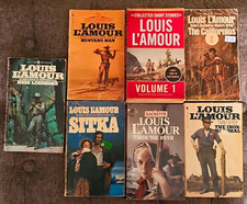 Louis L'Amour Lot of 6 Western Paperback Books Sacketts Series Bantam picture
