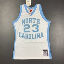 100% Authentic Michael Jordan Mitchell & Ness 83 84 UNC Tar Heels Jersey 40 M  picture
