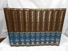 VTG Encyclopaedia Britannica Macropaedia  1768  10 Volume Set Printed 1979 W33JK picture