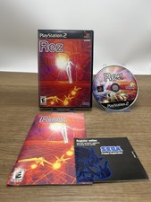 Rez Sony PlayStation 2 PS2 Video Game Complete CIB Sega Rail Shooter Music picture