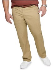 LEE Extreme Comfort MVP Mens Relaxed Straight Fit Casual Pants 44x30 Oscar Khaki picture