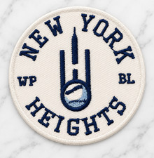 NEW YORK NY HEIGHTS WPBL EMBROIDERED IRON ON PATCH 3