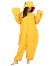 SAZAC Fleece Kigurumi Digital Monster Agumon picture