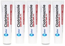 5Pack Anti-Fungal Cream Cure Athletes Foot, Jock Itch, Compare to Lotrimin AF 1% picture